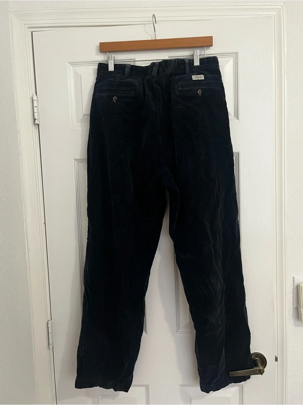 Ralph Lauren Men's Navy Corduroy Pants